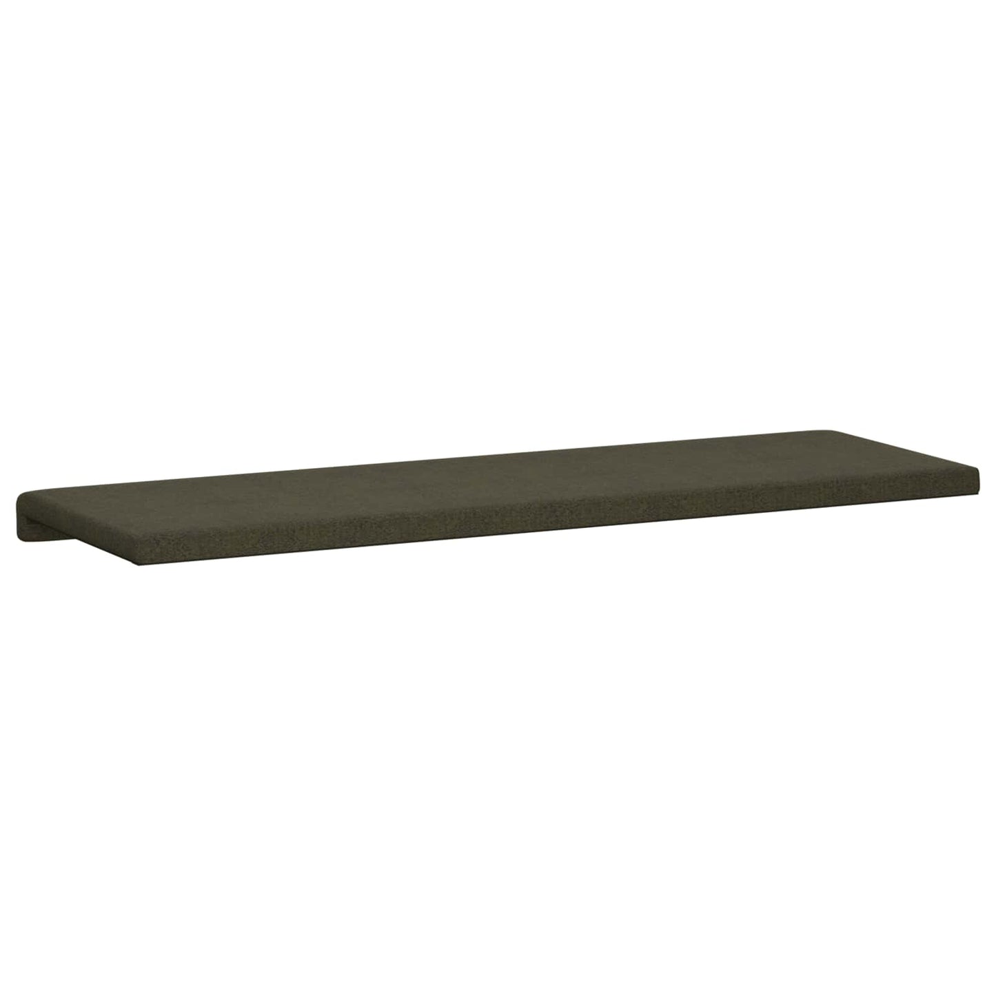 Bankkussen Faux Suède Stof Legergroen Diepte 35 cm