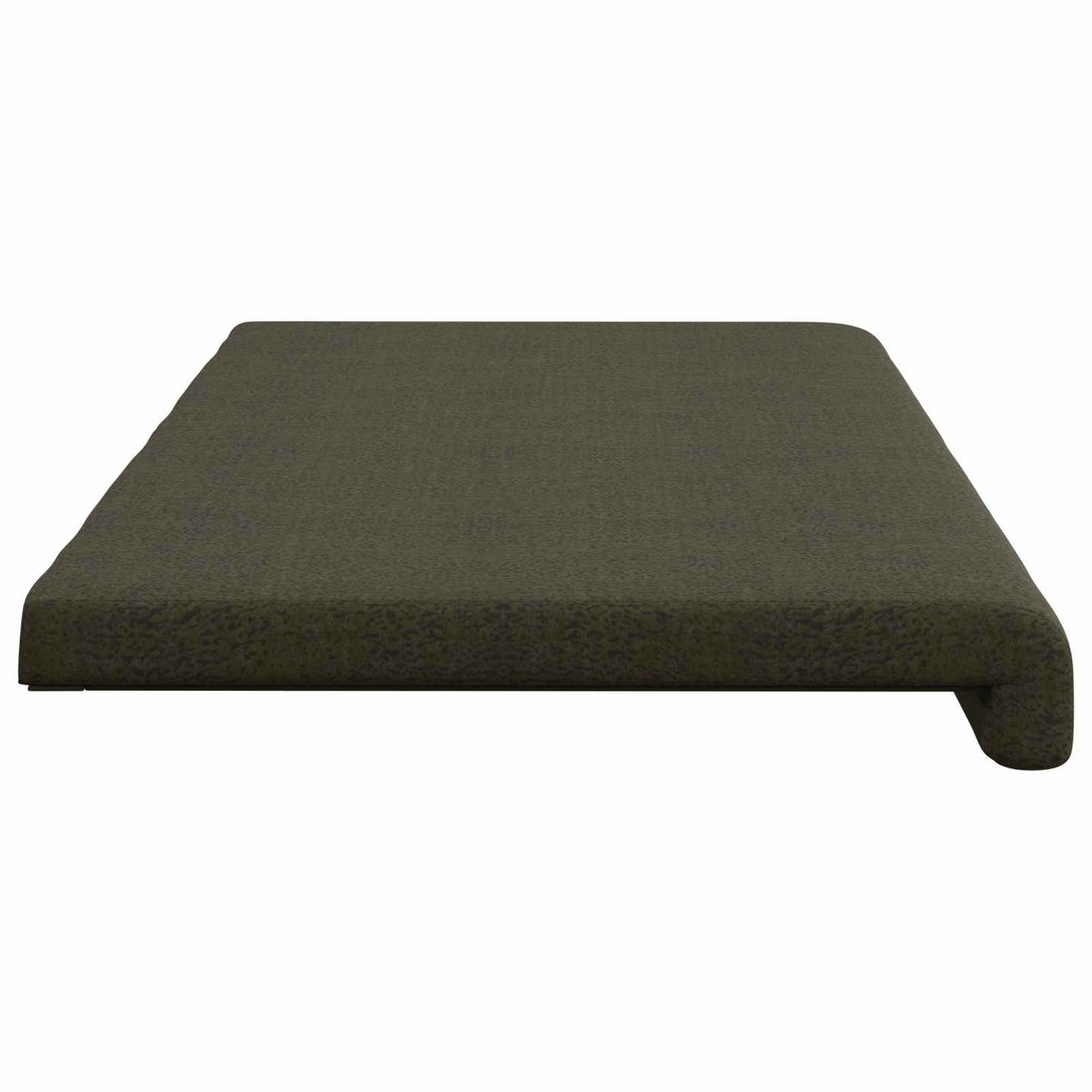 Bankkussen Faux Suède Stof Legergroen Diepte 35 cm