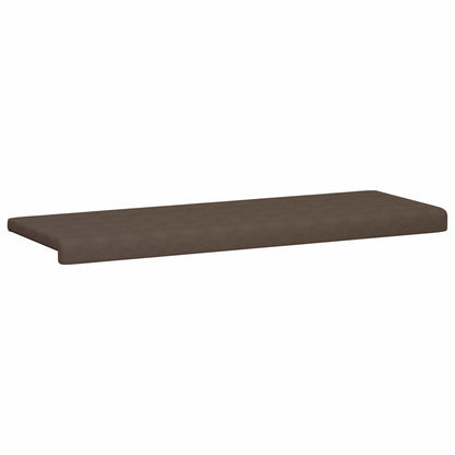 Bankkussen Microvezel Bruin Diepte 35 cm