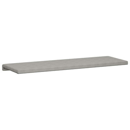 Bankkussen Microvezel Lichtgrijs Diepte 35 cm