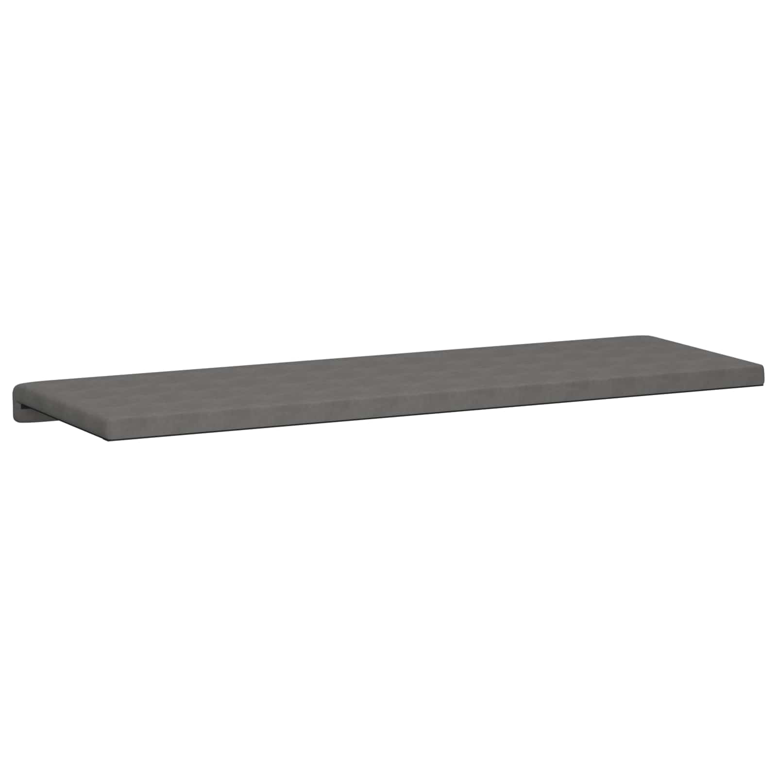 Bankkussen Microvezel Donkergrijs Diepte 35 cm