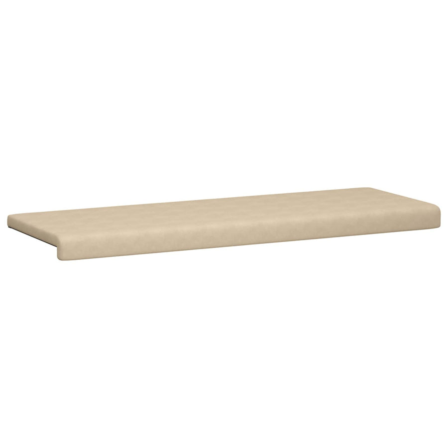 Bankkussen Microvezel Crèmekleurig Diepte 35 cm