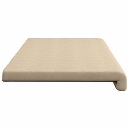 Bankkussen Microvezel Crèmekleurig Diepte 35 cm