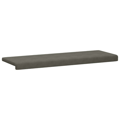 Bankkussen corduroy Lichtgrijs Diepte 35 cm