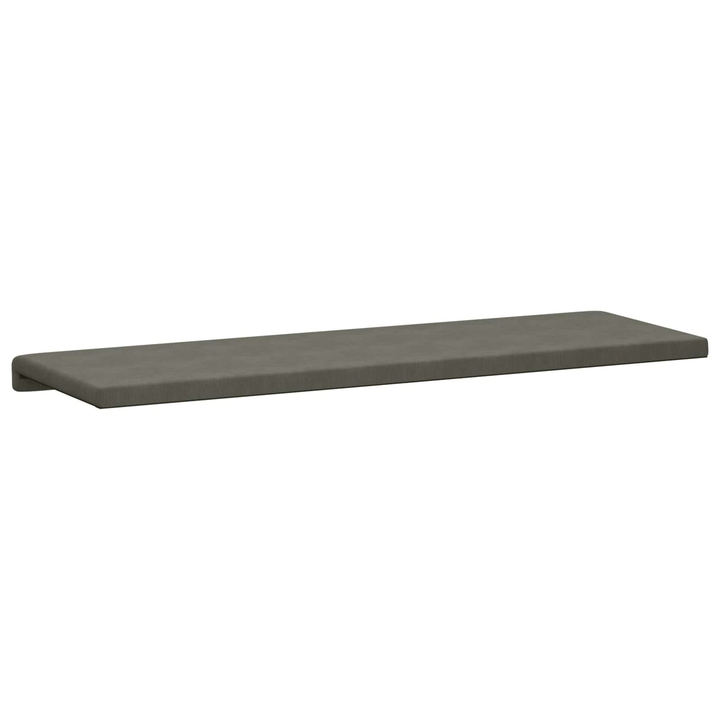 Bankkussen corduroy Lichtgrijs Diepte 35 cm