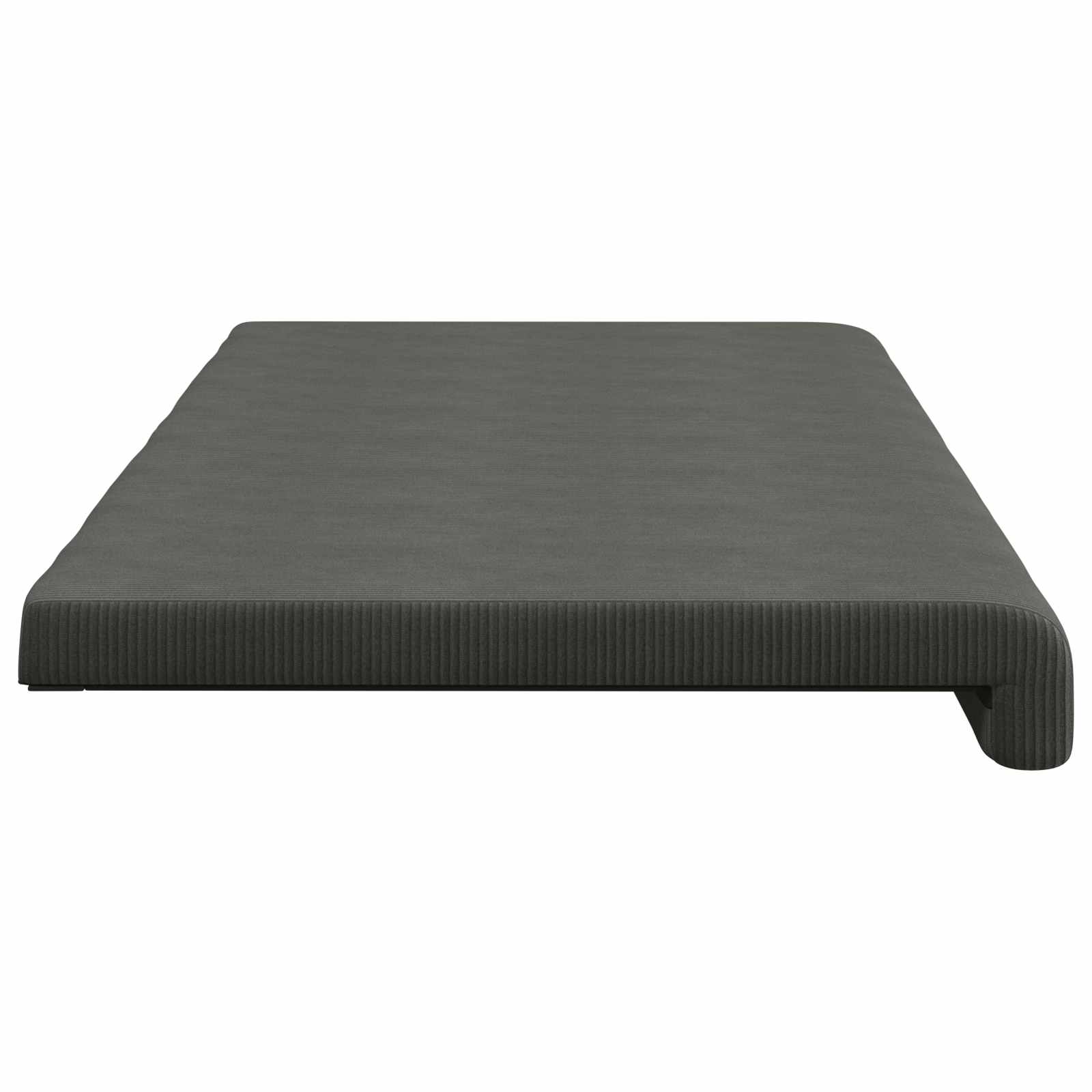 Bankkussen corduroy Donkergrijs Diepte 35 cm