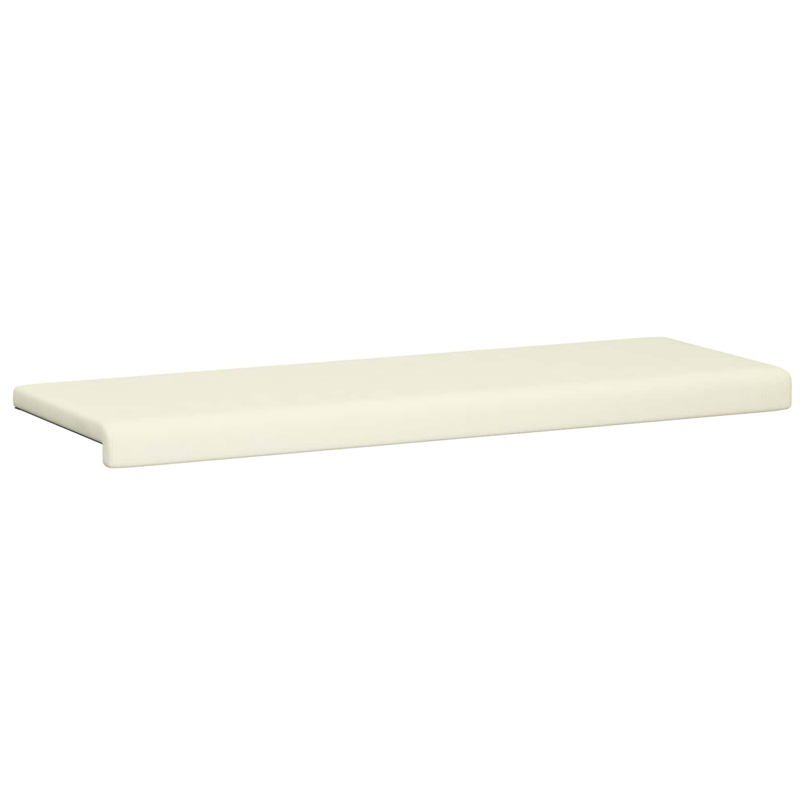 Bankkussen corduroy Crèmekleurig Diepte 35 cm