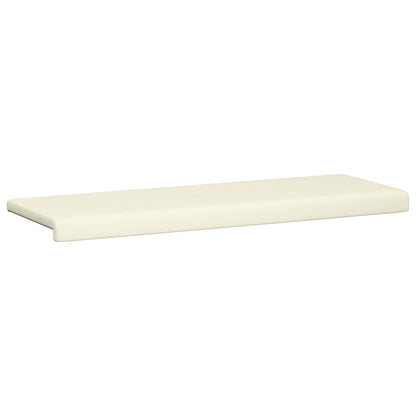 Bankkussen corduroy Crèmekleurig Diepte 35 cm