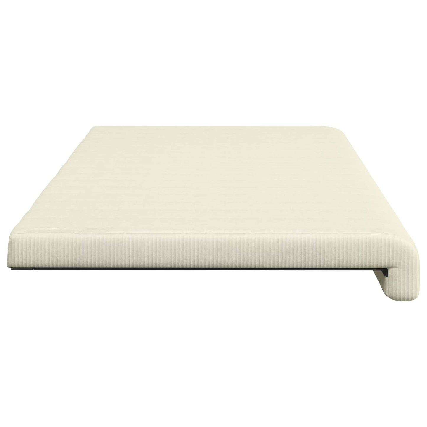 Bankkussen corduroy Crèmekleurig Diepte 35 cm