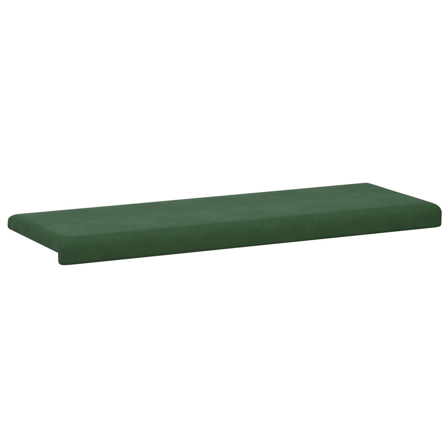 Bankkussen corduroy Donkergroen Diepte 35 cm