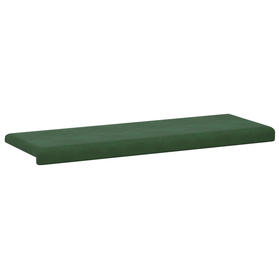 Bankkussen corduroy Donkergroen Diepte 35 cm