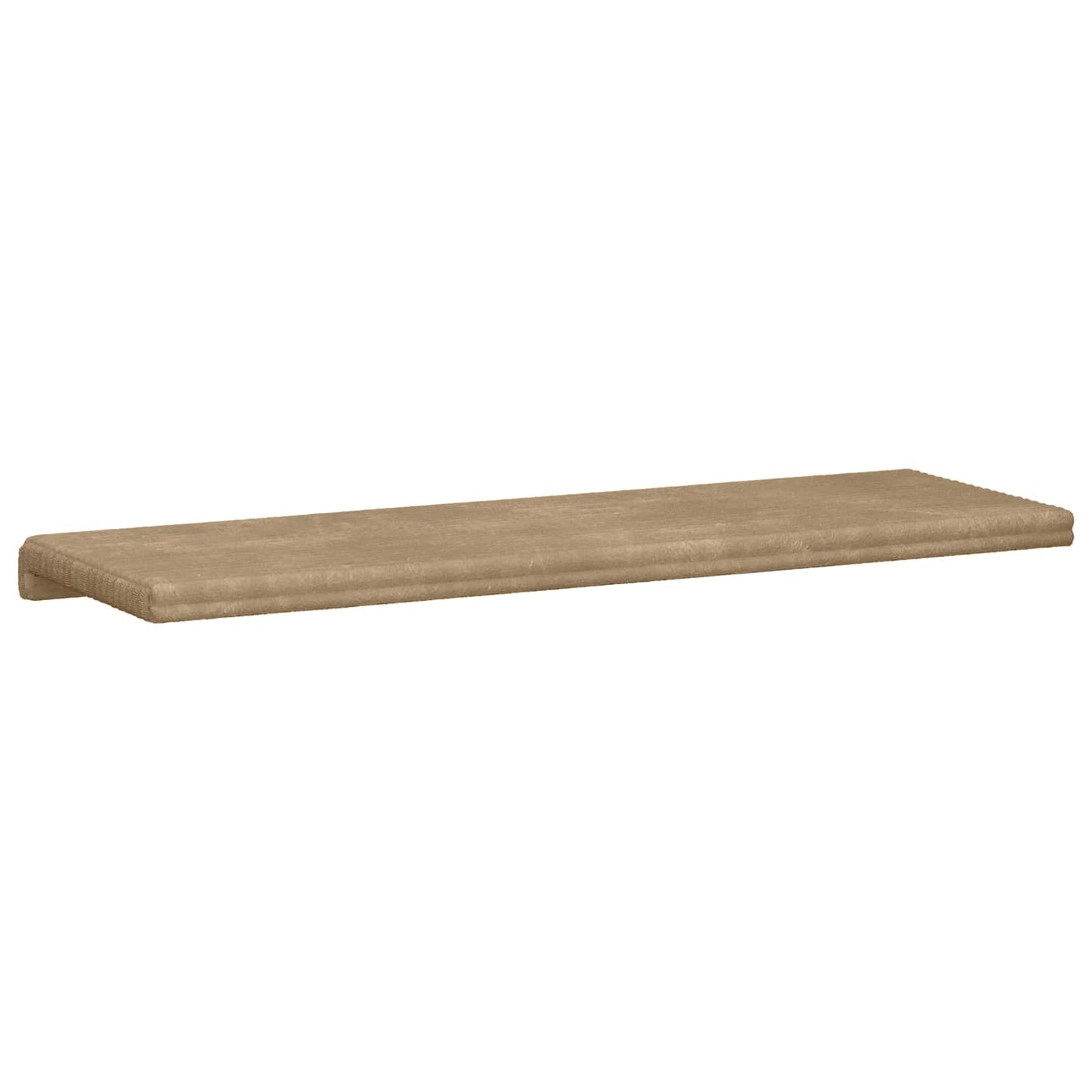 Bankkussen Pluche Corduroy Taupe Diepte 35 cm