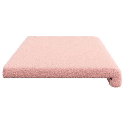 Bankkussen Sherpa Stof Roze Diepte 35 cm