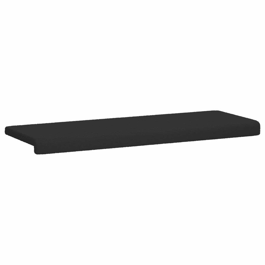 Bankkussen Sherpa Stof Zwart Diepte 35 cm
