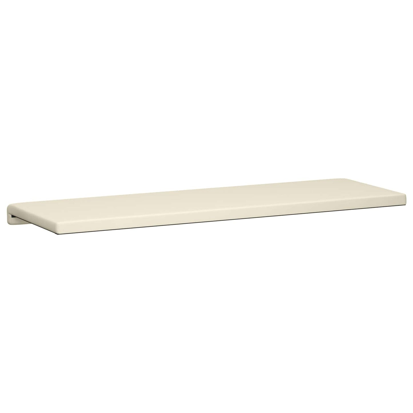 Bankkussen Textured Velvet Crèmekleurig Diepte 35 cm
