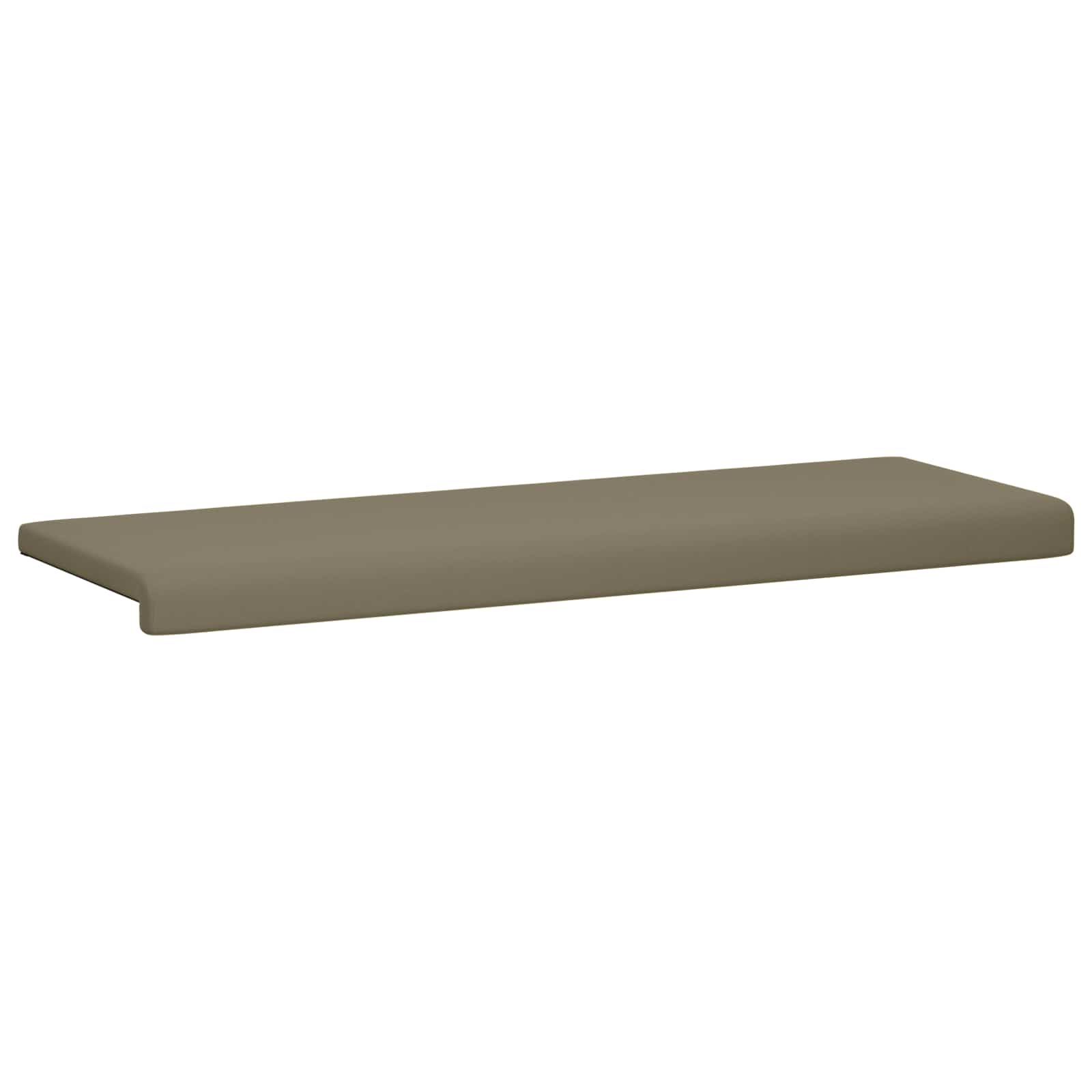 Bankkussen Textured Velvet Kaki Diepte 35 cm