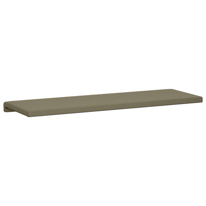 Bankkussen Textured Velvet Kaki Diepte 35 cm