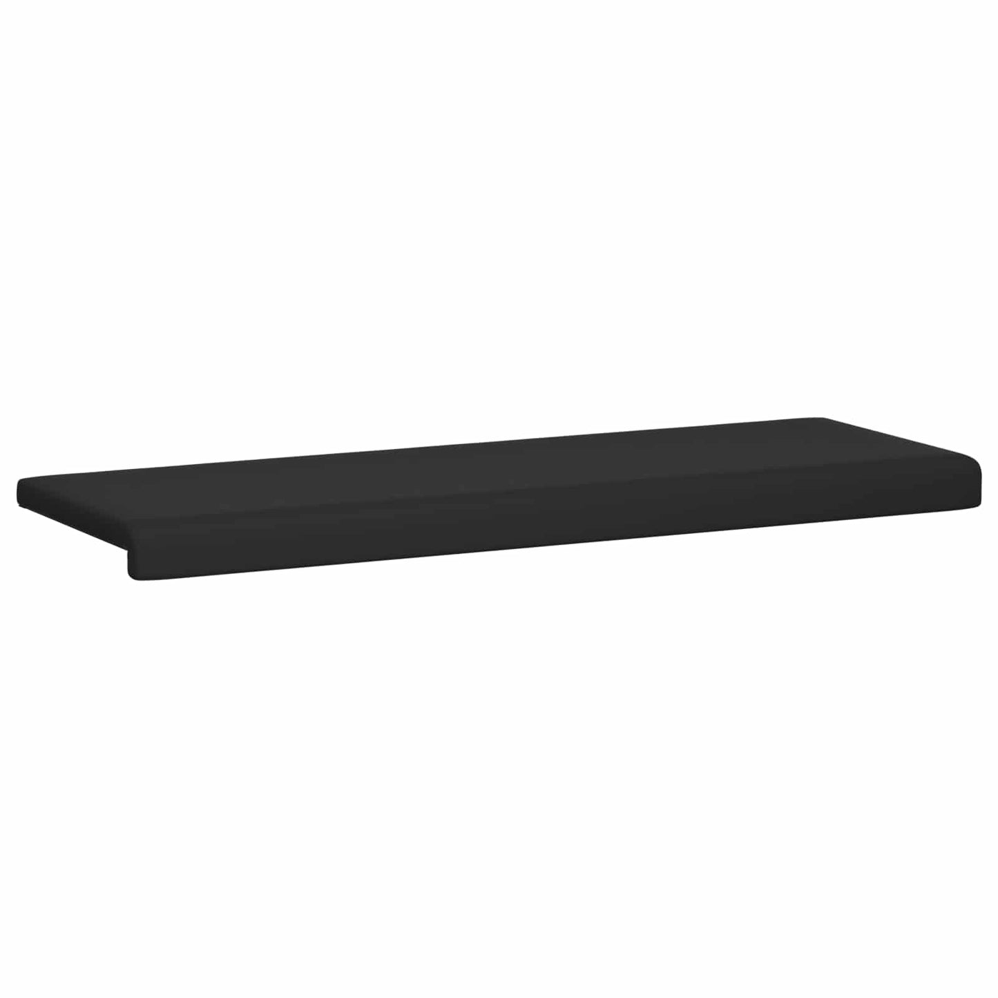Bankkussen Textured Velvet Zwart Diepte 35 cm