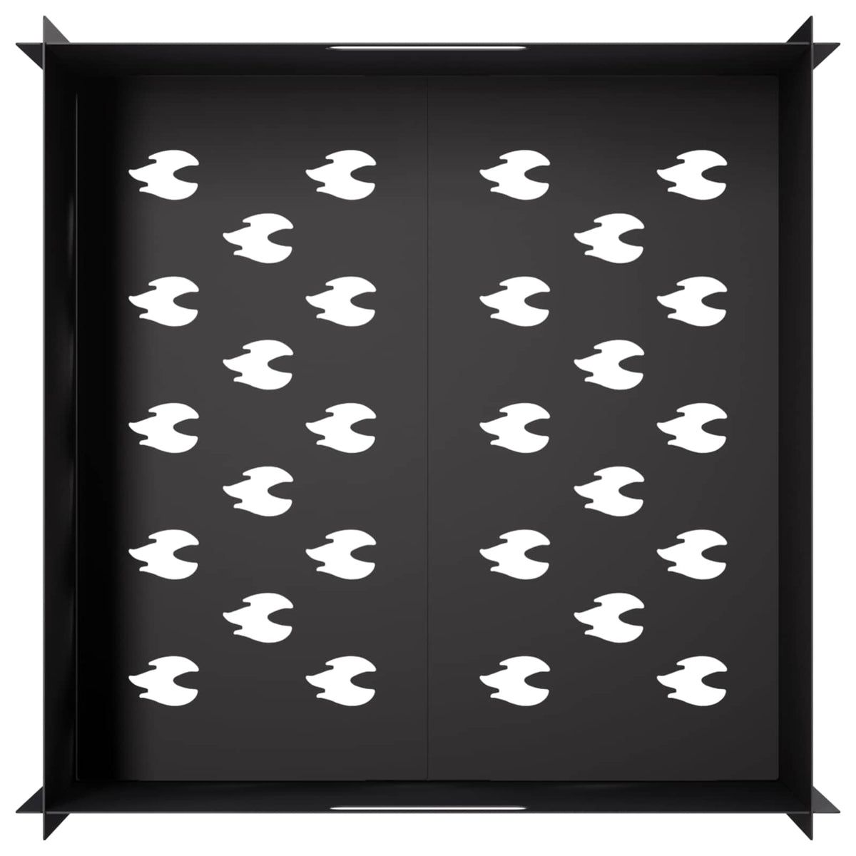 Vuurkorf Zwart 60 x 60 x 30 cm Staal