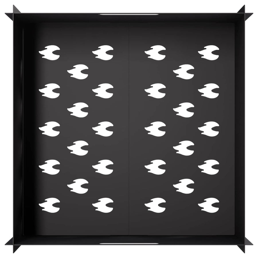 Vuurkorf Zwart 60 x 60 x 30 cm Staal