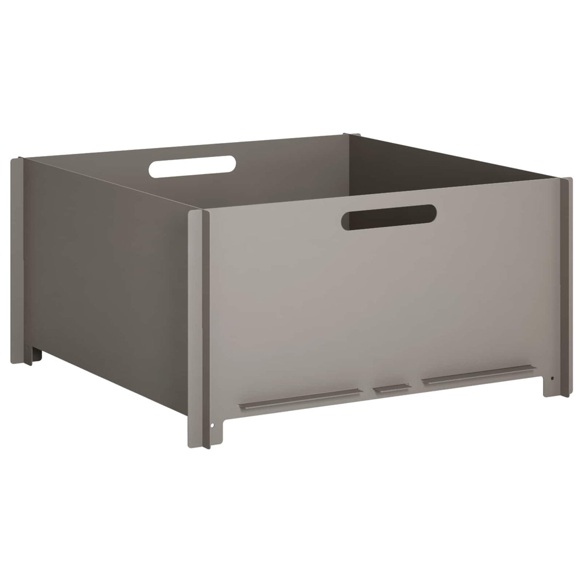 Vuurkorf Roestkleurig 60 x 60 x 30 cm weervast staal