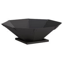 Vuurkorf Zwart 50 x 50 x 15,5 cm Staal