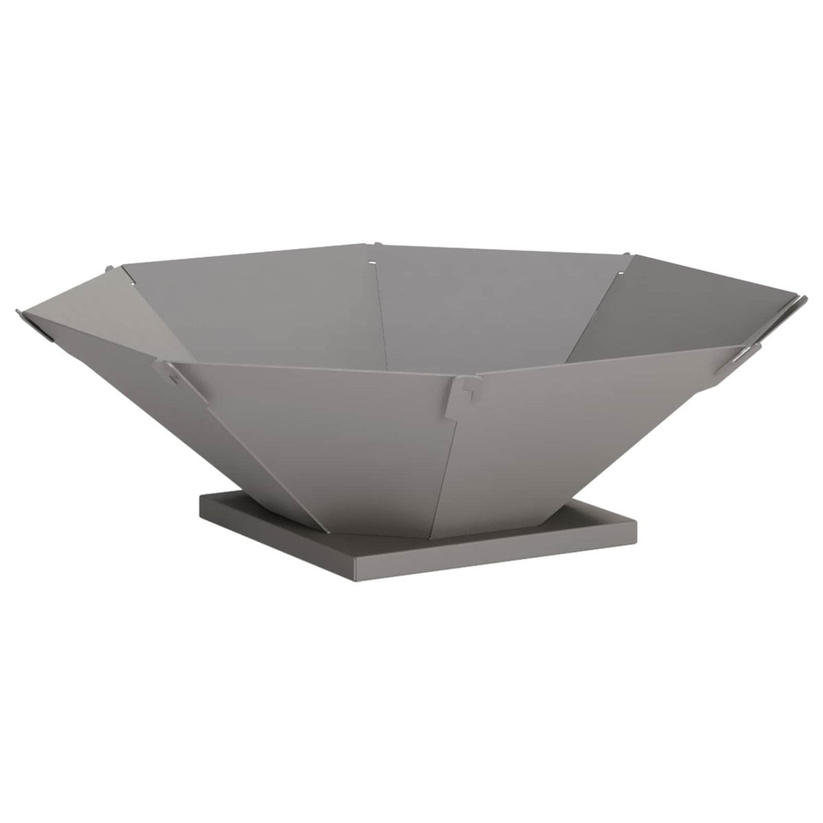 Vuurkorf Roestkleurig 50 x 50 x 15,5 cm weervast staal