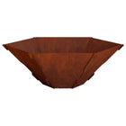 Vuurkorf 58,5 x 51,5 x 19,5 cm weervast staal roestkleurig