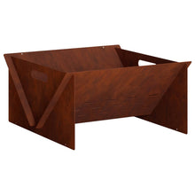 Vuurkorf Roestkleurig 40 x 40 x 20 cm weervast staal