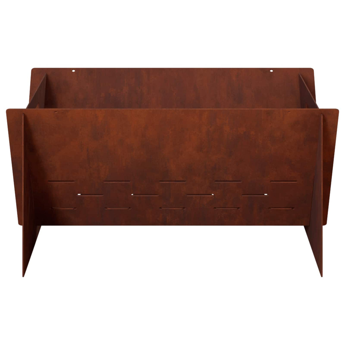 Vuurkorf Roestkleurig 40 x 40 x 20 cm weervast staal