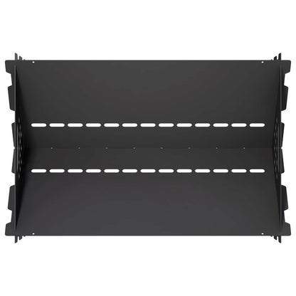 Vuurkorf Zwart 60 x 40 x 20 cm Staal