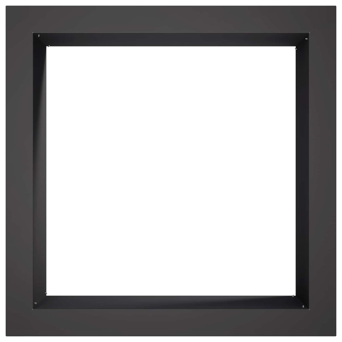 Vuurkorfring Zwart 90 x 90 x 25 cm Staal