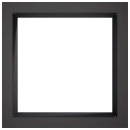 Vuurkorfring Zwart 90 x 90 x 25 cm Staal