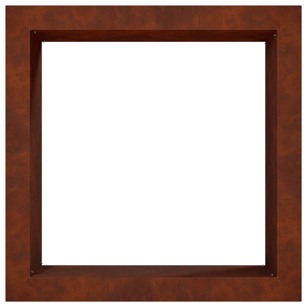 Vuurkorfring Roestkleurig 90 x 90 x 25 cm weervast staal