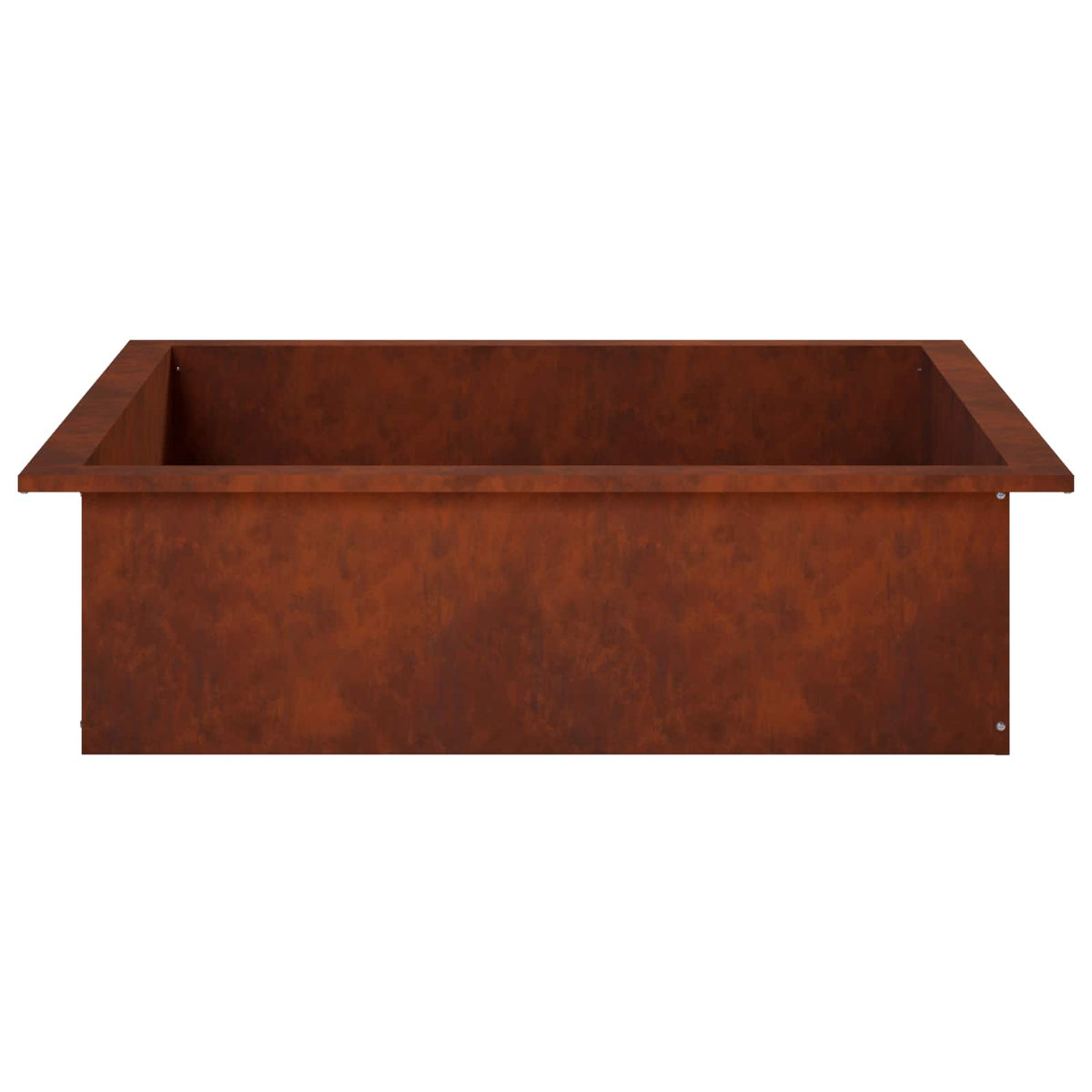 Vuurkorfring Roestkleurig 90 x 90 x 25 cm weervast staal