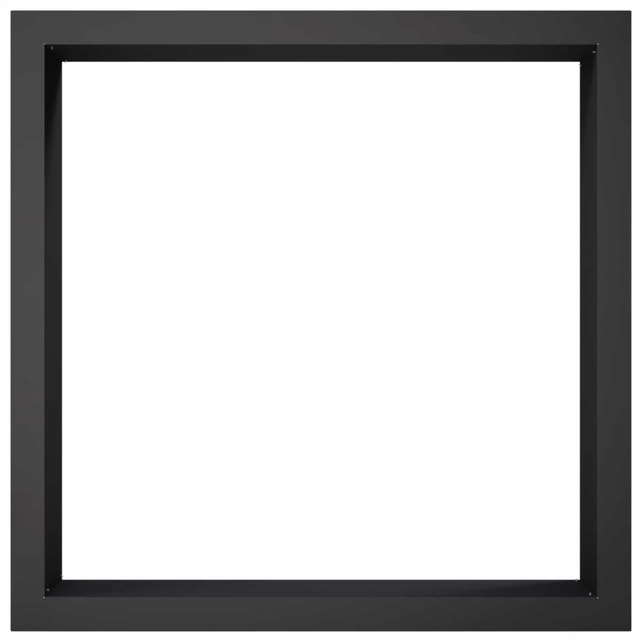 Vuurkorfring Zwart 90 x 90 x 25 cm Staal