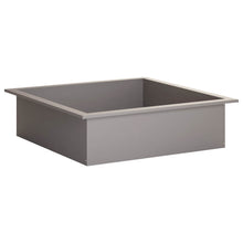Vuurkorfring Roestkleurig 90 x 90 x 25 cm weervast staal