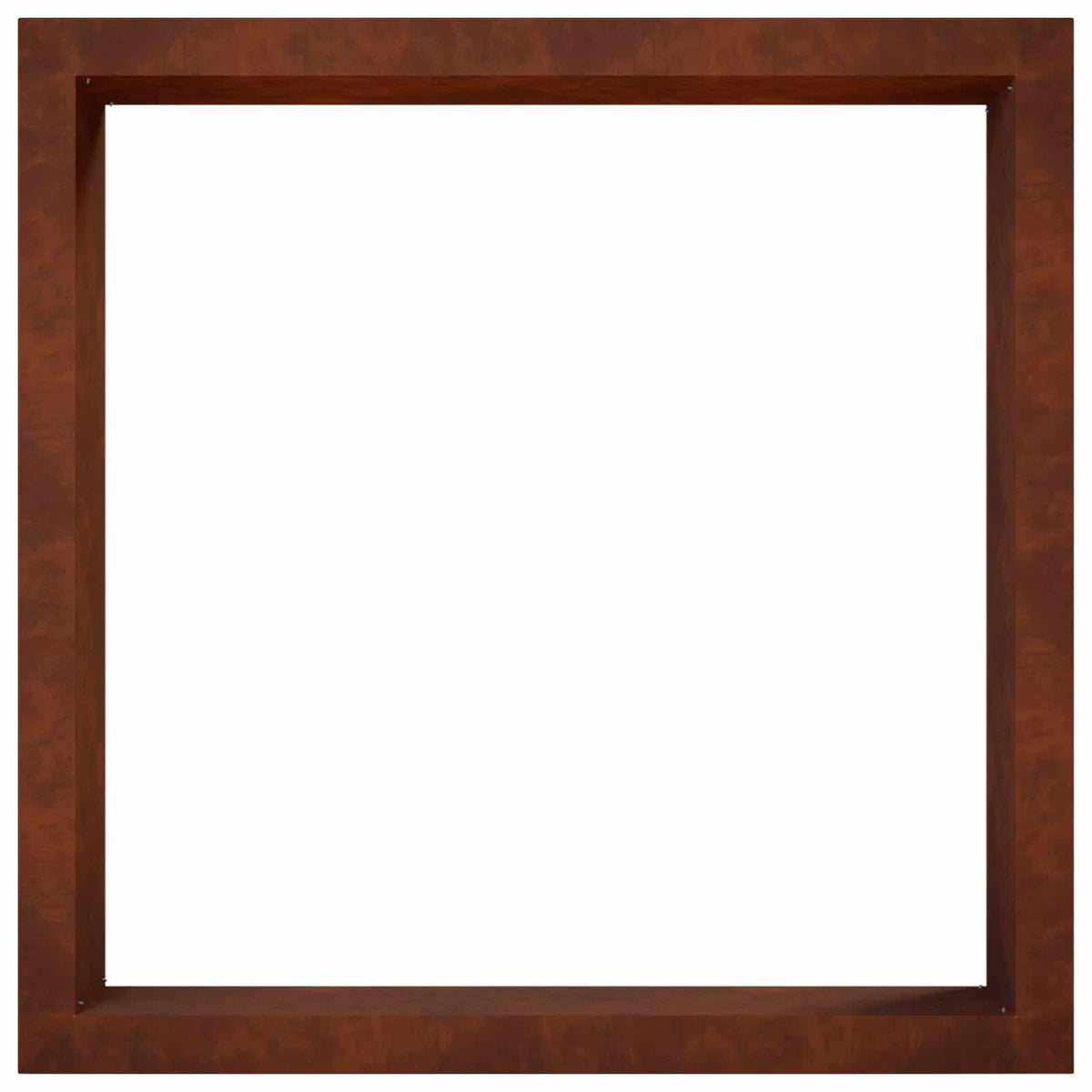 Vuurkorfring Roestkleurig 90 x 90 x 25 cm weervast staal