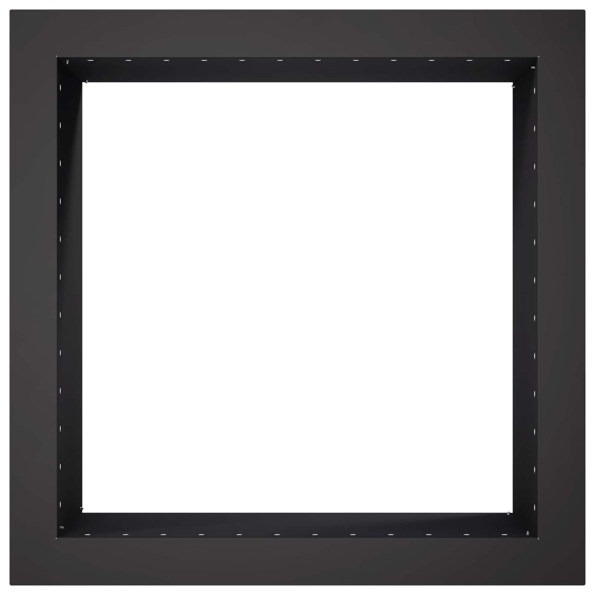 Vuurkorfring Zwart 60 x 60 x 25 cm Staal
