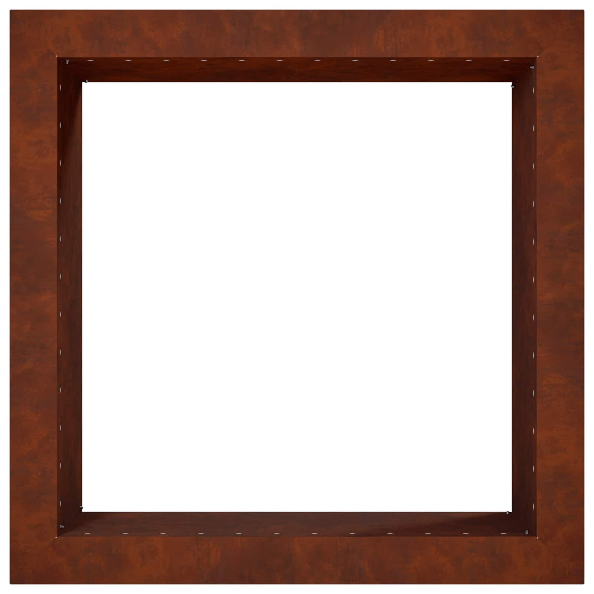 Vuurkorfring Roestkleurig 60 x 60 x 25 cm weervast staal