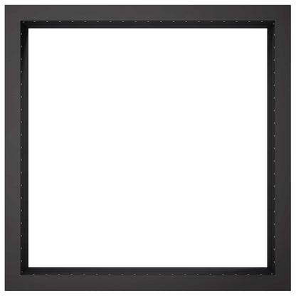 Vuurkorfring Zwart 80 x 80 x 25 cm Staal