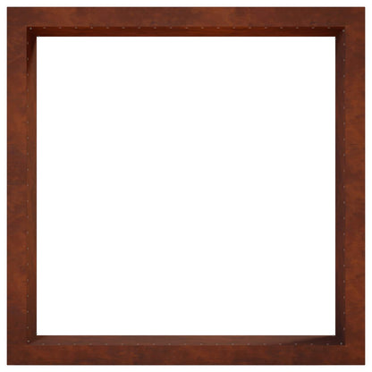 Vuurkorfring Roestkleurig 80 x 80 x 25 cm weervast staal