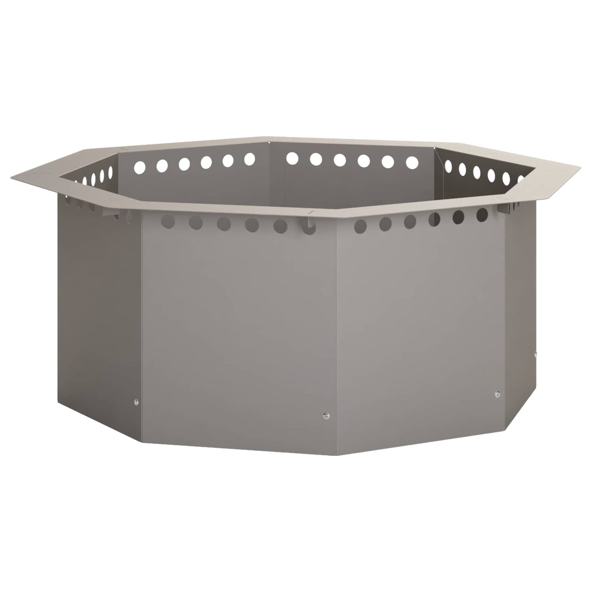 Vuurkorfring Roestkleurig 60 x 60 x 25 cm weervast staal