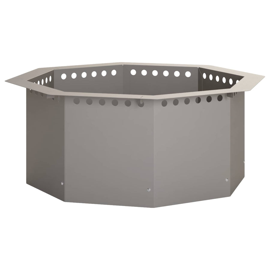 Vuurkorfring Roestkleurig 60 x 60 x 25 cm weervast staal
