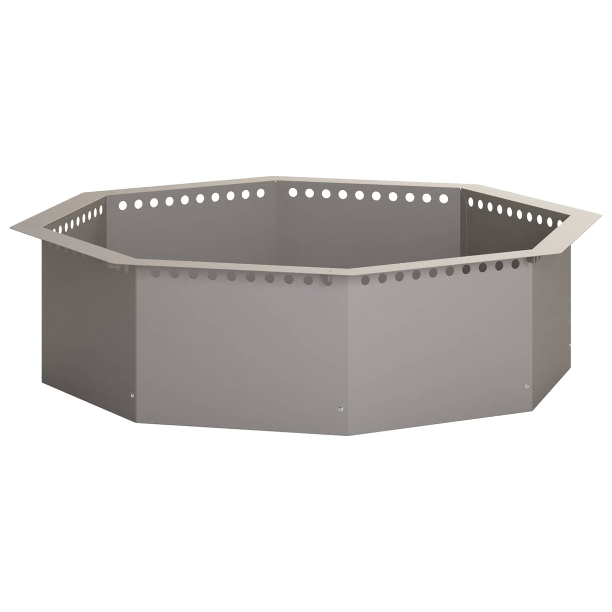 Vuurkorfring Roestkleurig 80 x 80 x 25 cm weervast staal