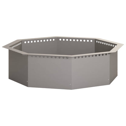 Vuurkorfring Roestkleurig 80 x 80 x 25 cm weervast staal
