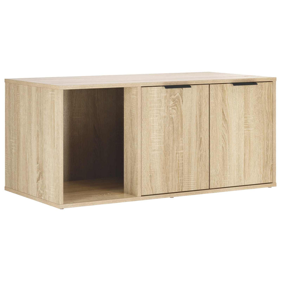 Kattenkrat meubel Sonoma Eiken 100 x 49 x 45 cm Bewerkt hout