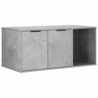 Kattenkrat meubel Betongrijs 100 x 49 x 45 cm Bewerkt hout
