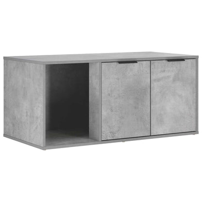 Kattenkrat meubel Betongrijs 100 x 49 x 45 cm Bewerkt hout
