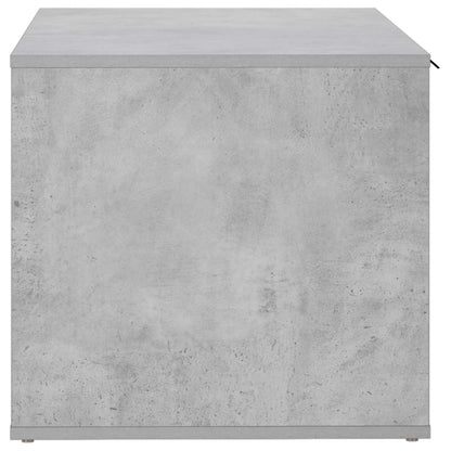 Kattenkrat meubel Betongrijs 100 x 49 x 45 cm Bewerkt hout